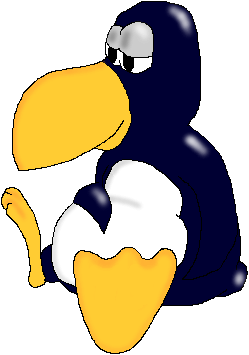 My first penguin